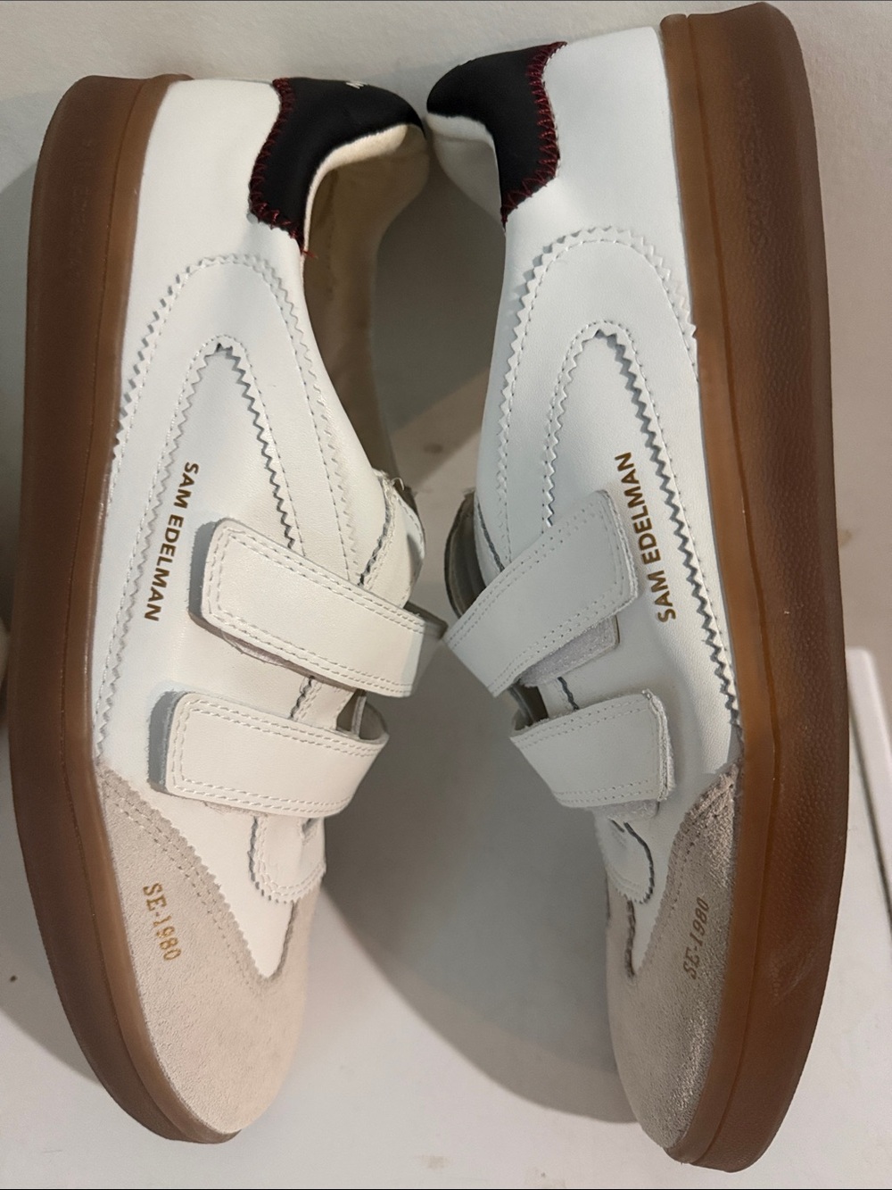 Sam Edelman women’s Talia Adjustable Strap Sneakers sz 10